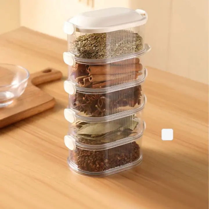 Rynx | Stackable multi-layer spice box (5 pieces)
