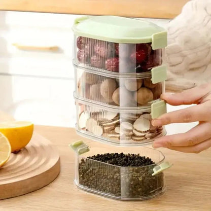 Rynx | Stackable multi-layer spice box (5 pieces)