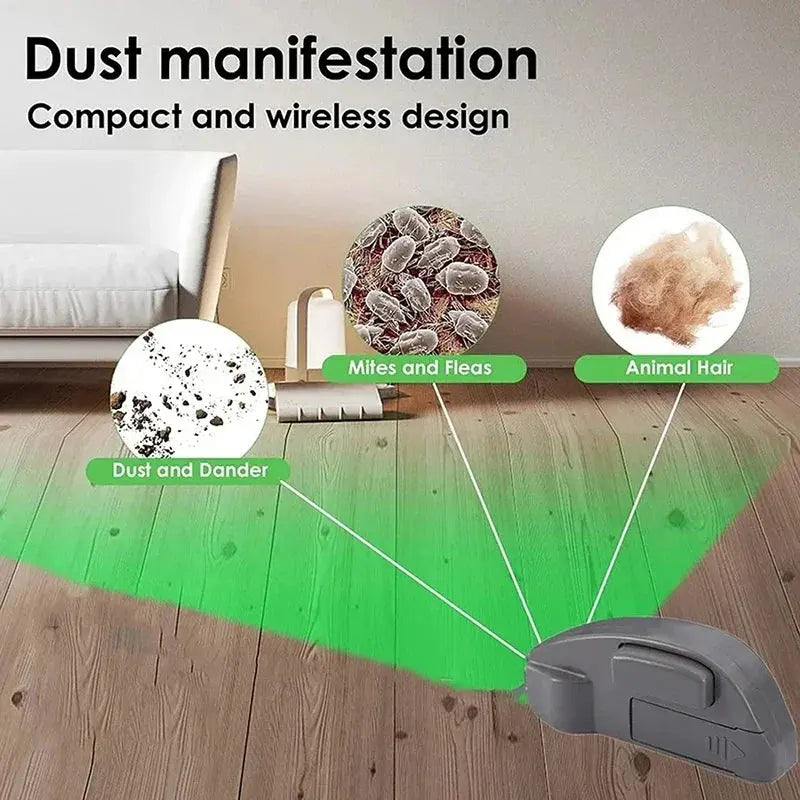Rynx | Dust indicator lamp for spotless cleaning