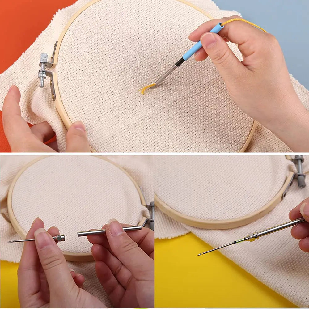 Rynx | Stick-Punch Needle Set – Complete Set for Creative Stitch Projects
