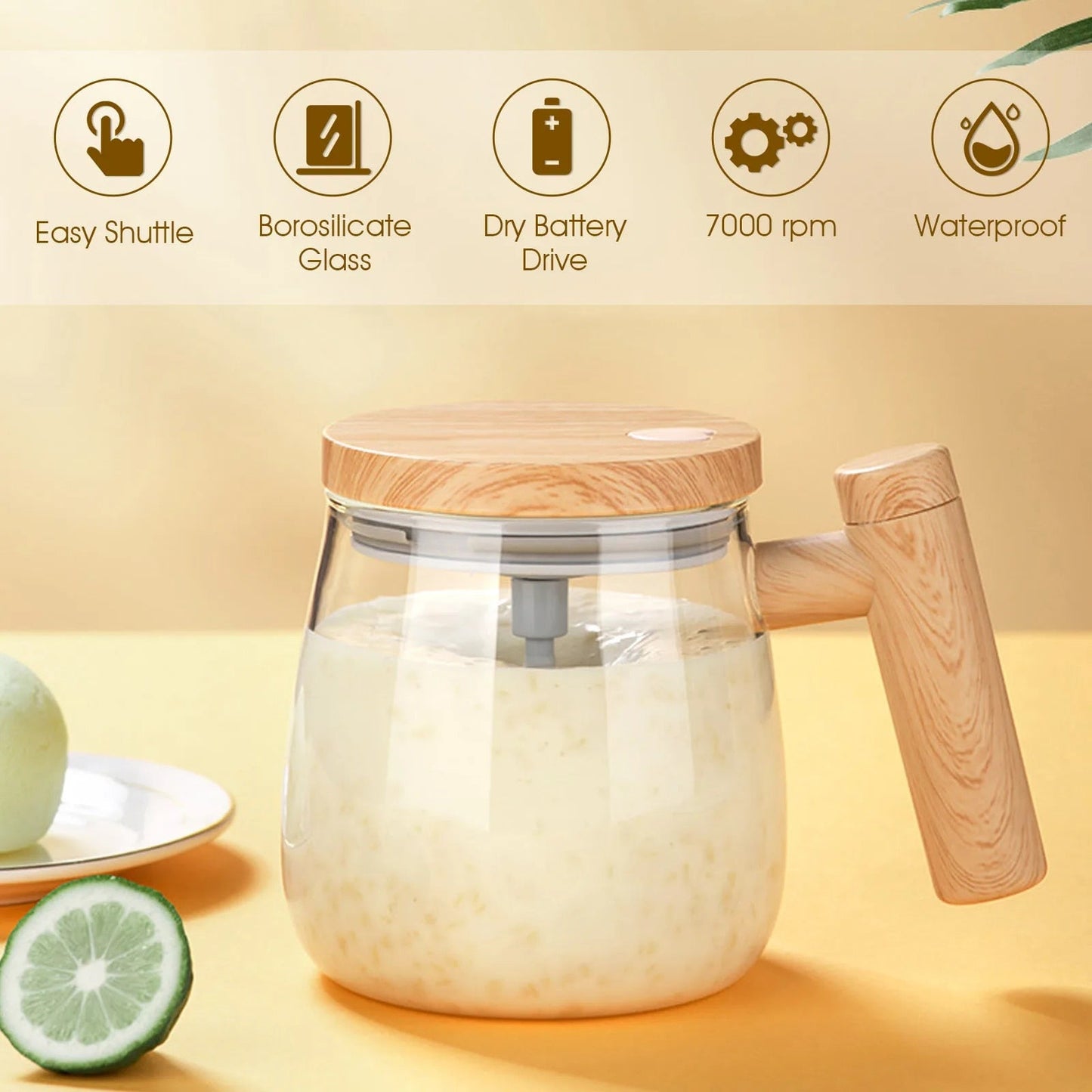 Rynx | Stirmate - Smart Self-Adjusting Cup