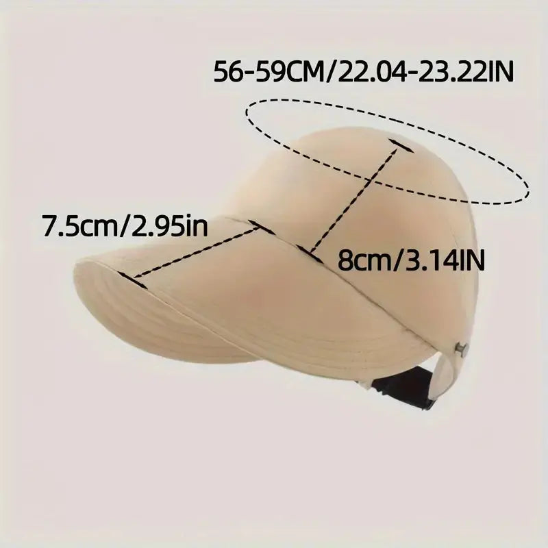 Rynx | Beach hat with wide brim – Airy, foldable, sun safe
