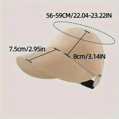 Rynx | Beach hat with wide brim – Airy, foldable, sun safe