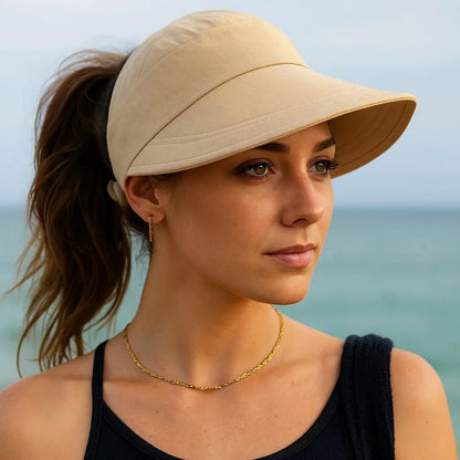 Rynx | Beach hat with wide brim – Airy, foldable, sun safe