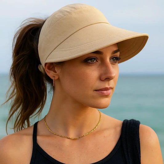 Rynx | Beach hat with wide brim – Airy, foldable, sun safe