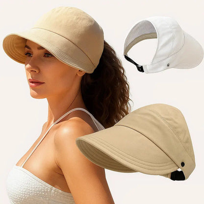 Rynx | Beach hat with wide brim – Airy, foldable, sun safe