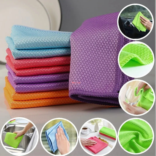 Rynx | Stripe-free Reusable Cleaning Cloths – Effortless & Chemical-free