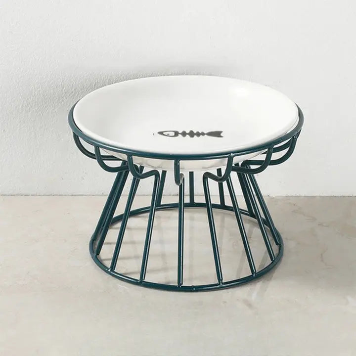 Rynx | Stress-free and healthy ergonomic cat bowl – Set of stand and bowl