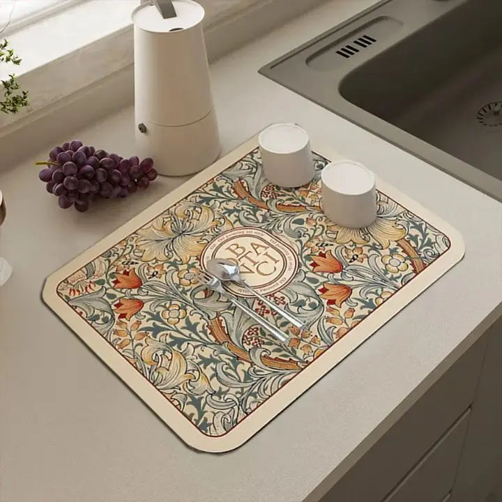Rynx | Super Absorbent Drip Mat – Non-Slip and Quick-Drying