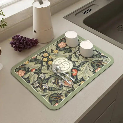 Rynx | Super Absorbent Drip Mat – Non-Slip and Quick-Drying