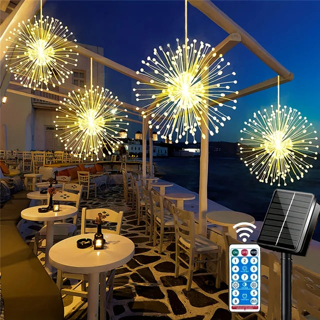 Rynx | LunaGlow - Hanging Solar Festoon Lamp