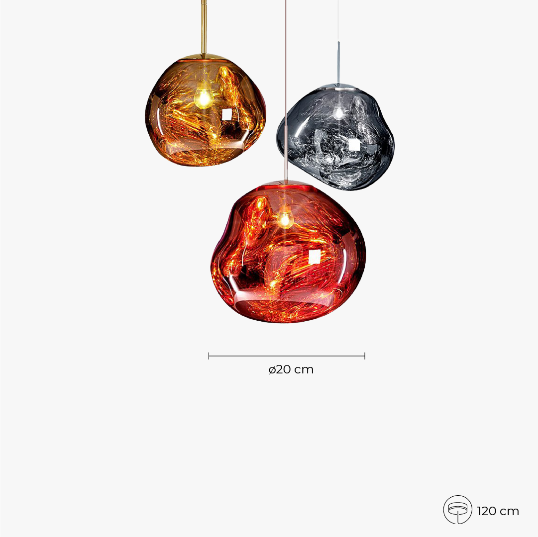 RYNX | Modern Lamp In Colored Glass - Elegance And Refinement
