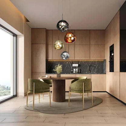 RYNX | Modern Lamp In Colored Glass - Elegance And Refinement