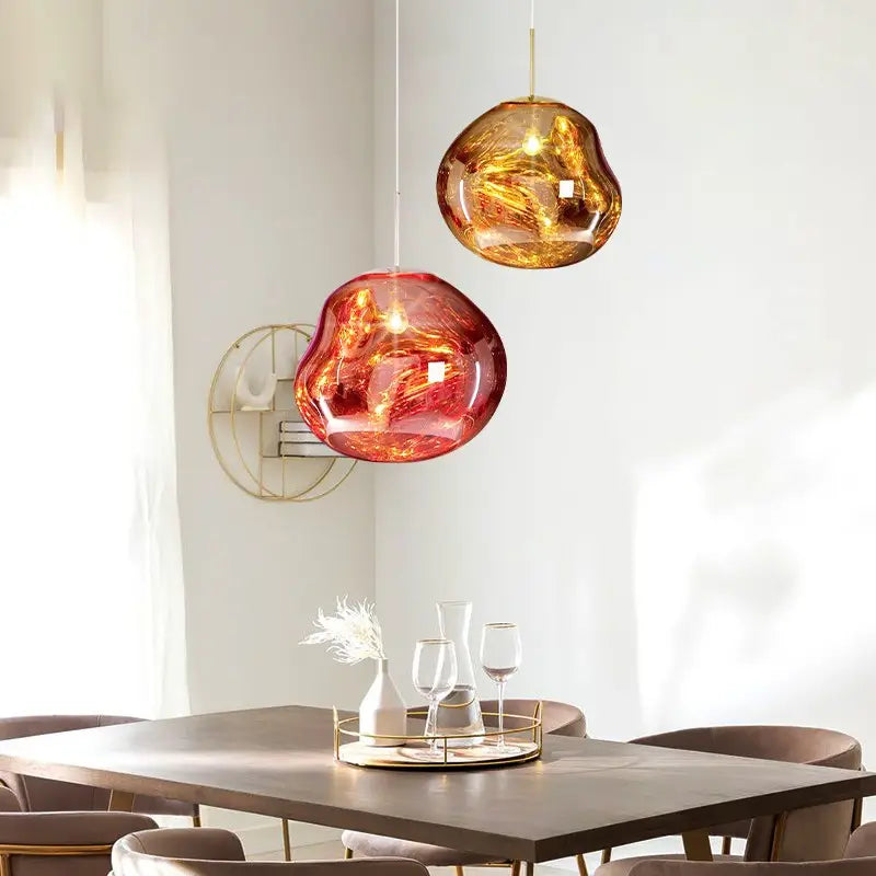 RYNX | Modern Lamp In Colored Glass - Elegance And Refinement