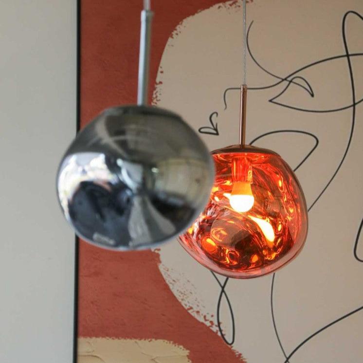 RYNX | Modern Lamp In Colored Glass - Elegance And Refinement