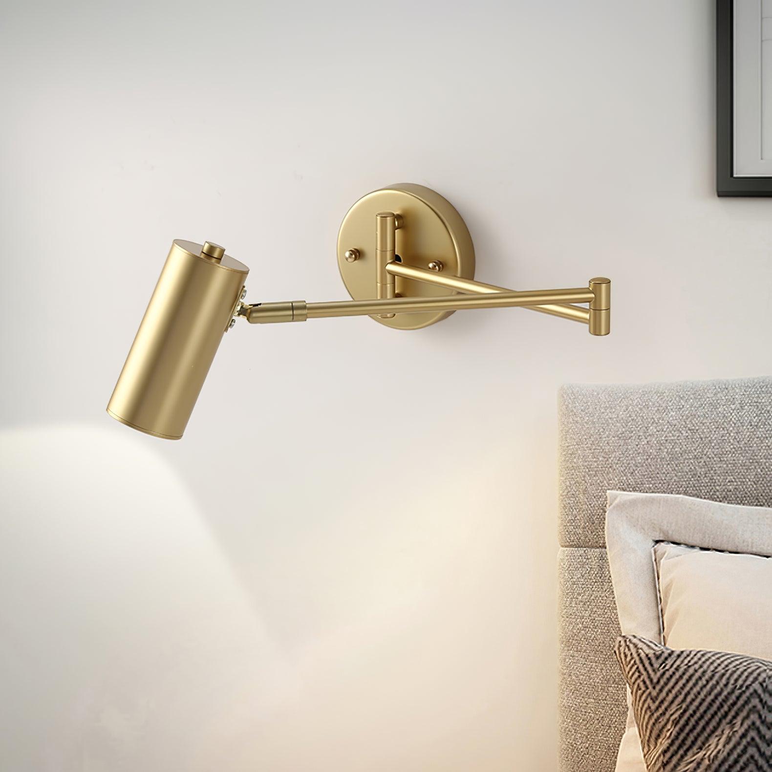 Rynx | FlexiGlide Swing Arm Wall Light | Adjustable Design | LED Compa