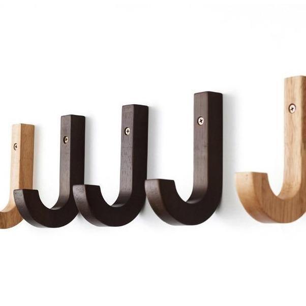 Rynx | Hookelier Timeless Birch Wood Wall Hooks | Minimalist Design | Practical & Decorative