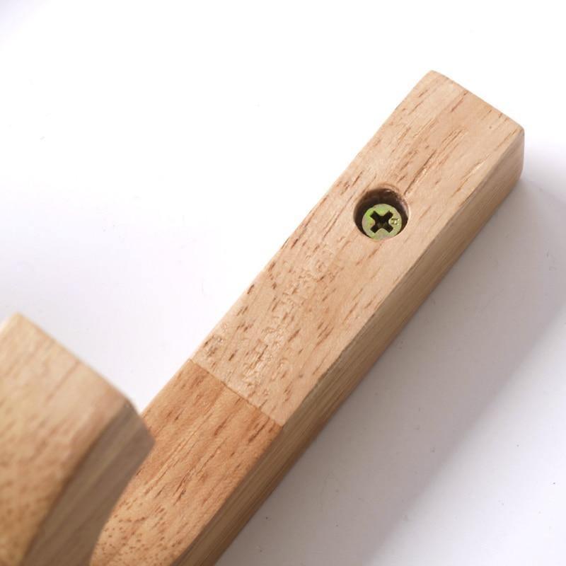 Rynx | Hookelier Timeless Birch Wood Wall Hooks | Minimalist Design | Practical & Decorative