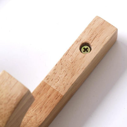 Rynx | Hookelier Timeless Birch Wood Wall Hooks | Minimalist Design | Practical & Decorative