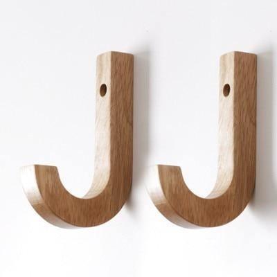Rynx | Hookelier Timeless Birch Wood Wall Hooks | Minimalist Design | Practical & Decorative