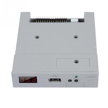 Rynx | SFR1M44-U100K 3.5 inch 1.44MB USB SSD Floppy Drive Emulator for GOTEK, YAMAHA, KORG (Gray)