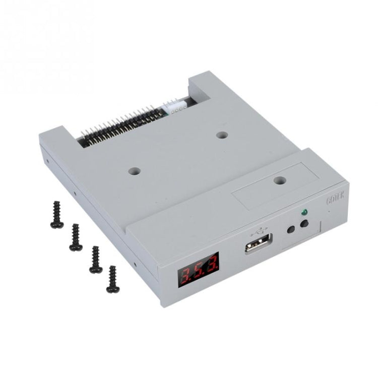 Rynx | SFR1M44-U100K 3.5 inch 1.44MB USB SSD Floppy Drive Emulator for GOTEK, YAMAHA, KORG (Gray)