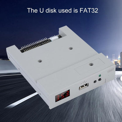 Rynx | SFR1M44-U100K 3.5 inch 1.44MB USB SSD Floppy Drive Emulator for GOTEK, YAMAHA, KORG (Gray)