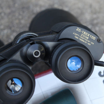 Rynx | Sakura 20-180x100 Double Cylinder High Magnification HD Telescope Low Light Level Night Vision Zoom Large Caliber Binoculars