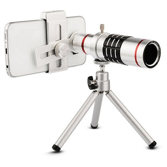 Rynx | Outdoor Telescope Mobile Phone Accessories Shooting Telephoto Lens with Universal Metal Clip( 18X)