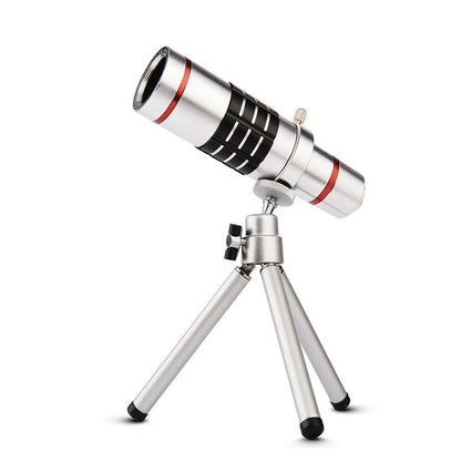 Rynx | Outdoor Telescope Mobile Phone Accessories Shooting Telephoto Lens with Universal Metal Clip( 18X)