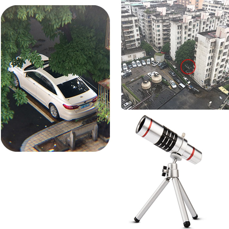 Rynx | Outdoor Telescope Mobile Phone Accessories Shooting Telephoto Lens with Universal Metal Clip( 18X)