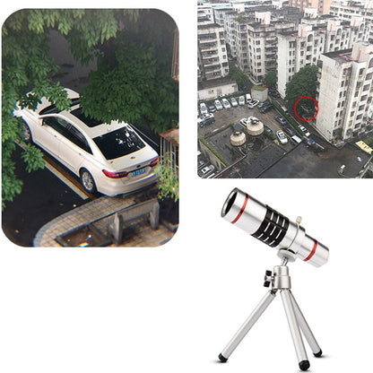 Rynx | Outdoor Telescope Mobile Phone Accessories Shooting Telephoto Lens with Universal Metal Clip( 18X)