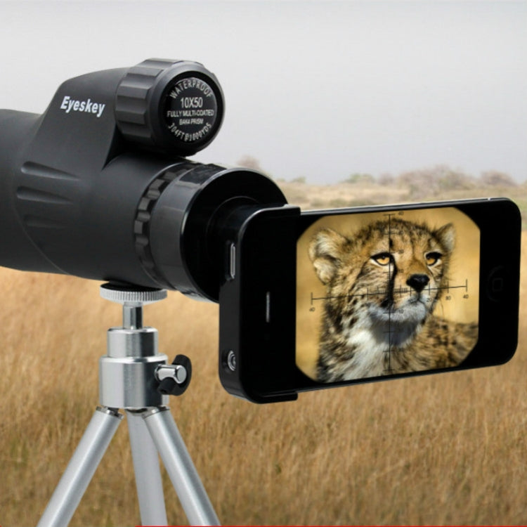 Rynx | Eyeskey 10X50 Telescope Measurable Large Caliber High Magnification HD Low Light Level Night Vision Waterproof Monocular Binoculars