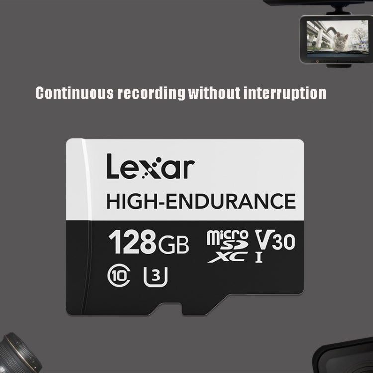 Rynx | Lexar MicroSDHC 128GB High Performance Dashcam Video Surveillance Camera TF Memory Card Video Card