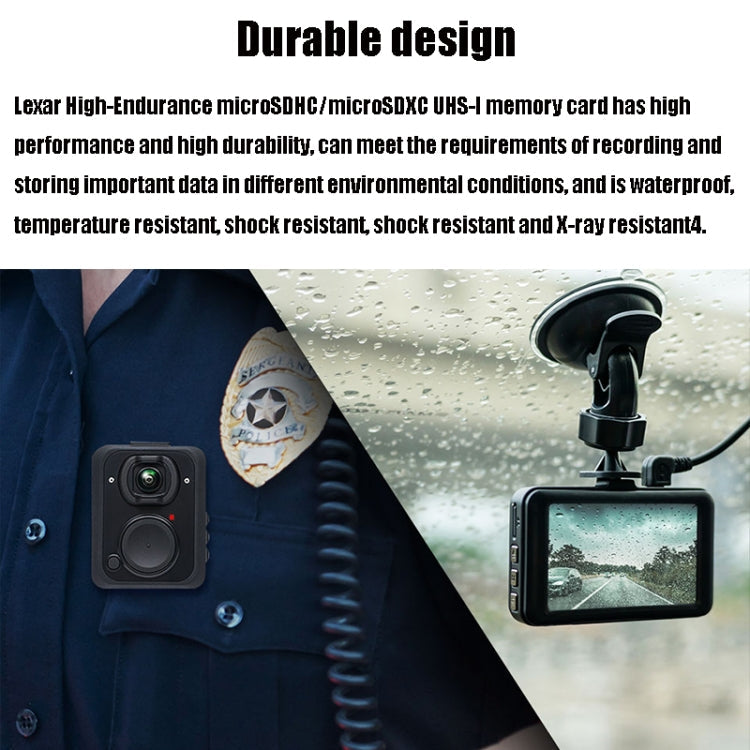 Rynx | Lexar MicroSDHC 128GB High Performance Dashcam Video Surveillance Camera TF Memory Card Video Card