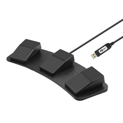 Rynx | Pcsensor FS23 CF Foot Pedal Switch Keyboard Control Mouse Game Combination Pedal (Mechanical Sound)