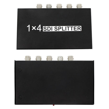 Rynx | 1 In 4 Out SD-SDI / HD-SDI / 3G-SDI Distribution Amplifier Video SDI Splitter (UK Plug)