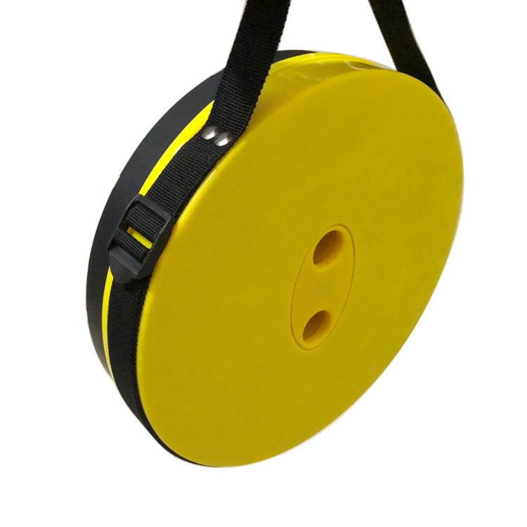 Rynx | Outdoor Portable Folding Telescopic Plastic Stool Camping Fishing Garden Stool(Yellow)
