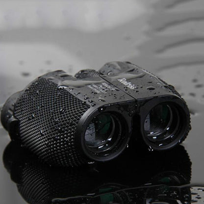 Rynx | ROLISS 10X25 Outdoor Sports Portable Waterproof Pocket Binocular High Power Telescope(Black)