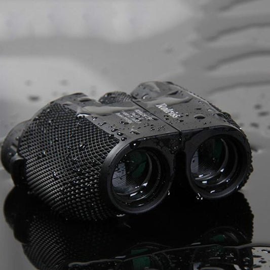 Rynx | ROLISS 10X25 Outdoor Sports Portable Waterproof Pocket Binocular High Power Telescope(Black)