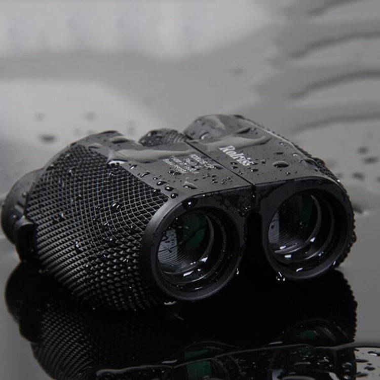 Rynx | ROLISS 10X25 Outdoor Sports Portable Waterproof Pocket Binocular High Power Telescope(Black)