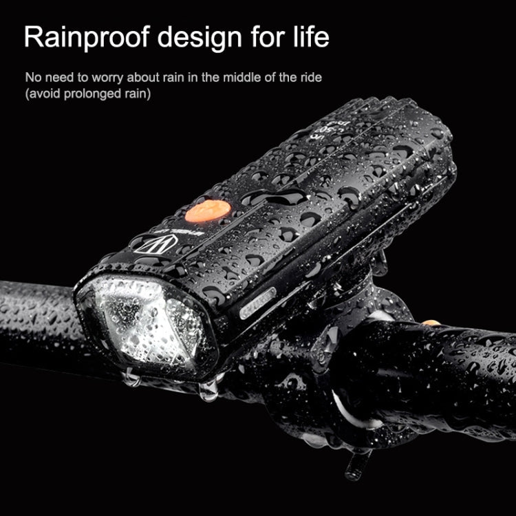 Rynx | WHEEL UP USB Rechargeable LED Bicycle Headlights Mountain Bike Front Lights, Style:450 lumens