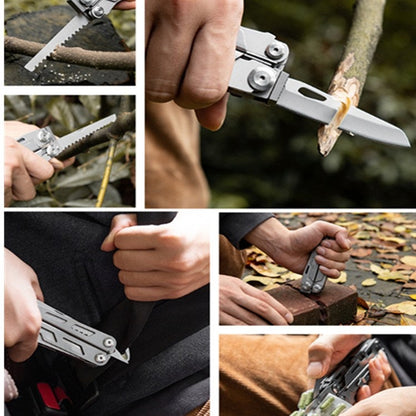 Rynx | 14 in 1 Multifunctional Pliers Folding Combination EDC Gadget Camping Survival Equipment Universal Tool Pliers