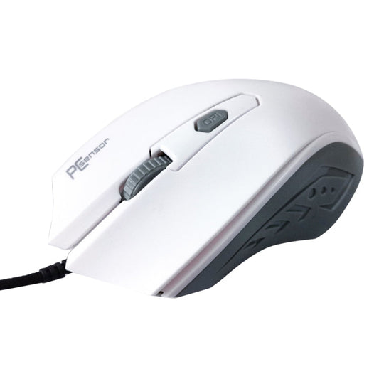 Rynx | Pcsensor MOS4 4 Button 2400DPI Gaming Intelligent Voice Control Input Mouse, Cable Length: 1.5m(Sound)