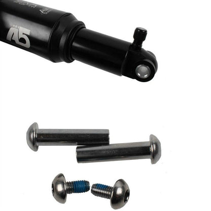 Rynx | KindShock A5 Air Pressure Rear Shock Absorber Mountain Bike Shock Absorber Folding Bike Rear Liner, Size:125mm, Style:RR1 Dual Gas