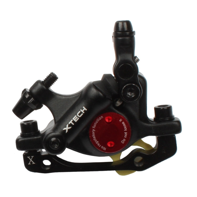 Rynx | ZOOM HB100 Mountain Bike Hydraulic Brake Caliper Folding Bike Cable Pull Hydraulic Disc Brake Caliper, Style:Front(Black)