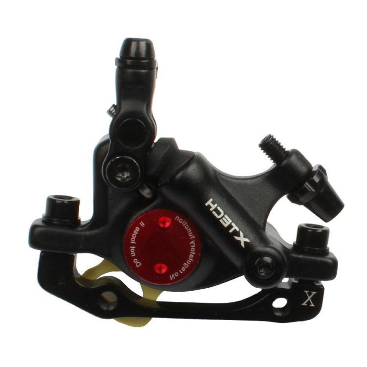 Rynx | ZOOM HB100 Mountain Bike Hydraulic Brake Caliper Folding Bike Cable Pull Hydraulic Disc Brake Caliper, Style:Front(Black)