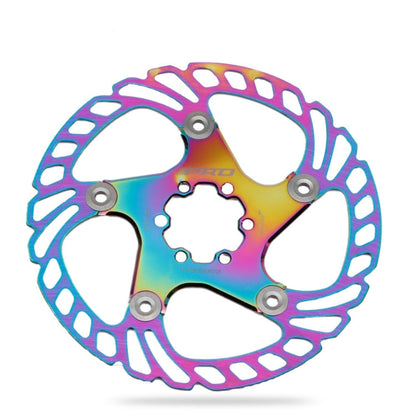 Rynx | IIIPRO Floating Disc Road Mountain Bike Six Nail Disc Brake Disc, Size:180mm(Colorful)