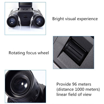 Rynx | 12x32 HD Telescope Outdoor Binocular Digital Telescope Multifunctional Video Camera Telescope