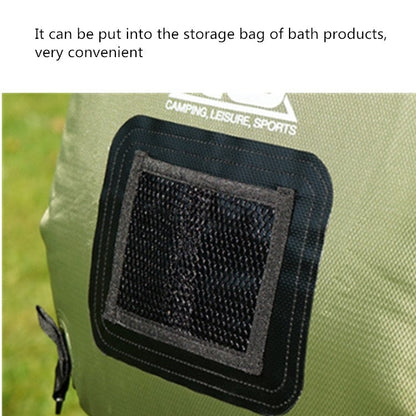 Rynx | Outdoor Bathing Bag Self-driving Camping Solar Hot Water Bottle 20L Water Storage Bag(Army Green)